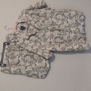 Stafford sleepwear shorts and short sleeve pajamas size XXL